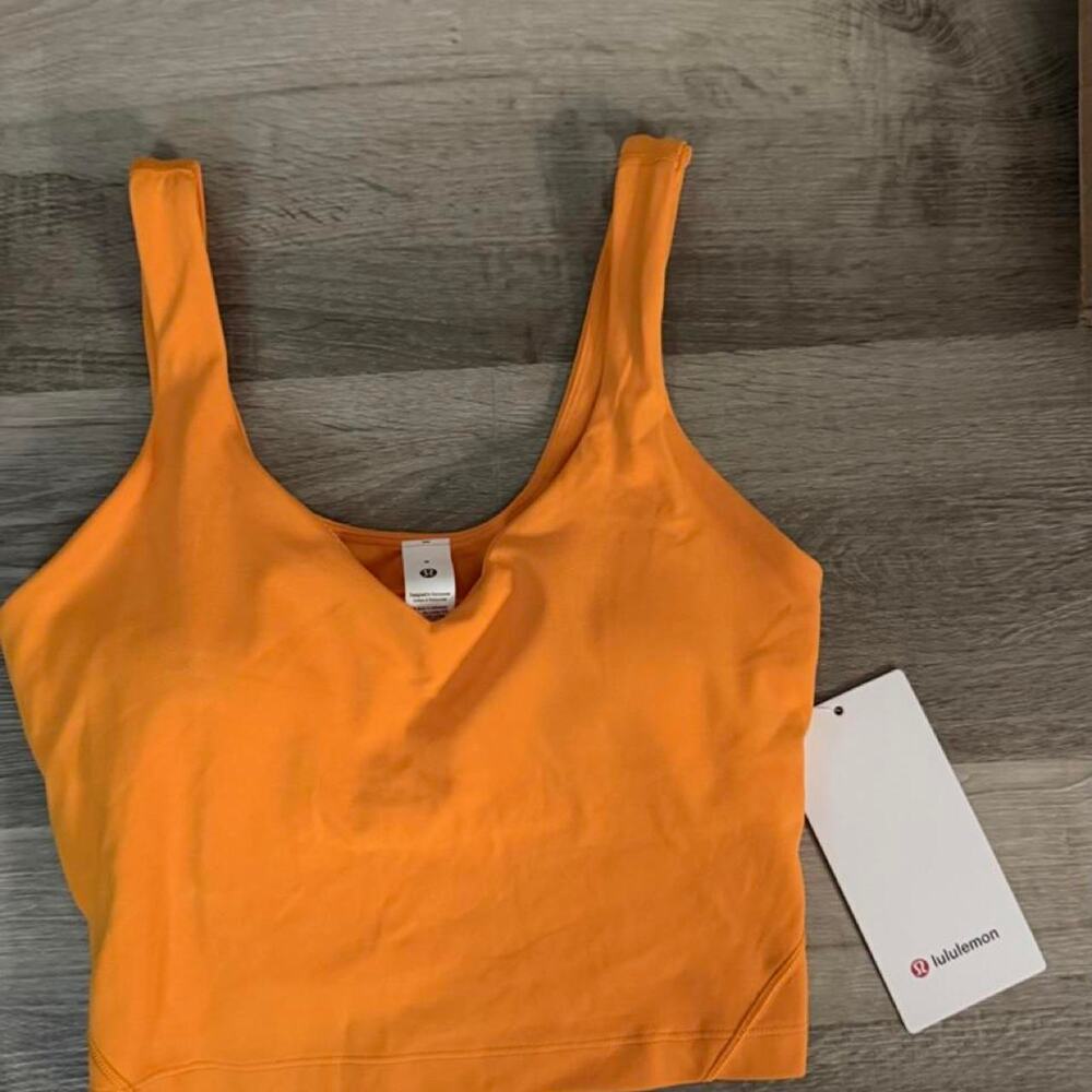 Lululemon align tank in orange